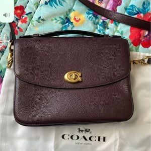 Coach Cassie in Oxblood